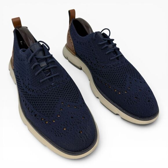 Cole Haan 4.ZEROGRAND Stitchlite Wingtip Oxford Mens 7M Navy C36418 main image 7